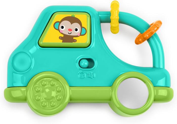 BRIGHT STARTS interaktīvā rotaļlieta Take a Long Toy Safari Driver, 16889