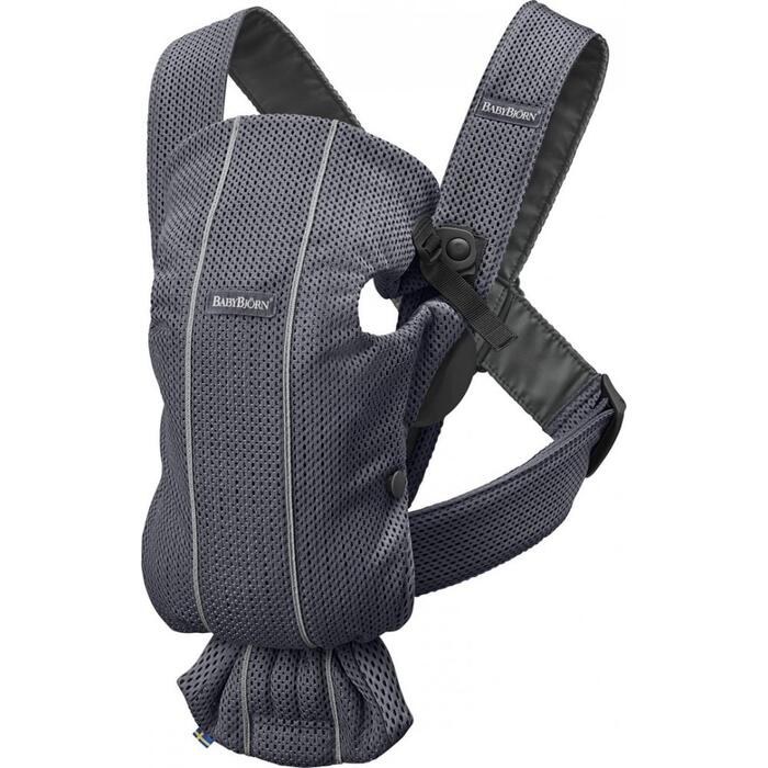 BABYBJÖRN Ķengursoma Mini, Anthracite, 3D Mesh 021013