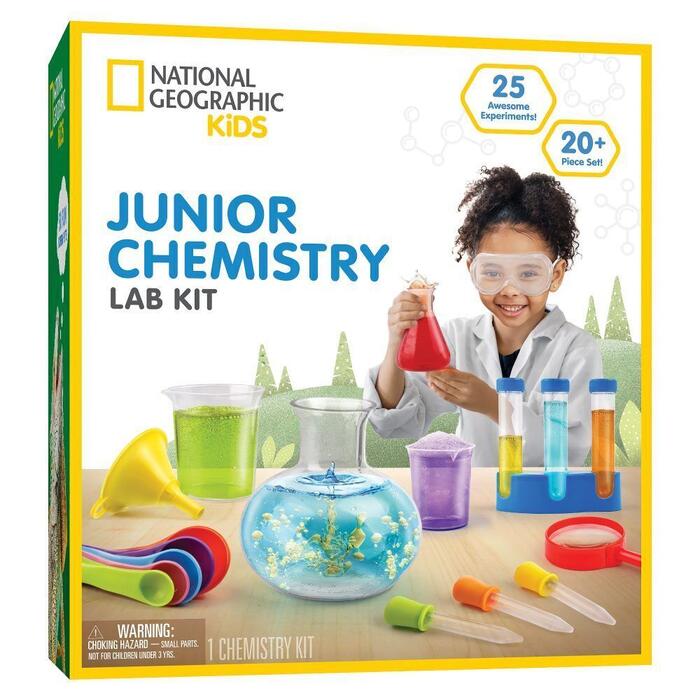 NATIONAL GEOGRAPHIC laboratorijas komplekts Junior Chemistry