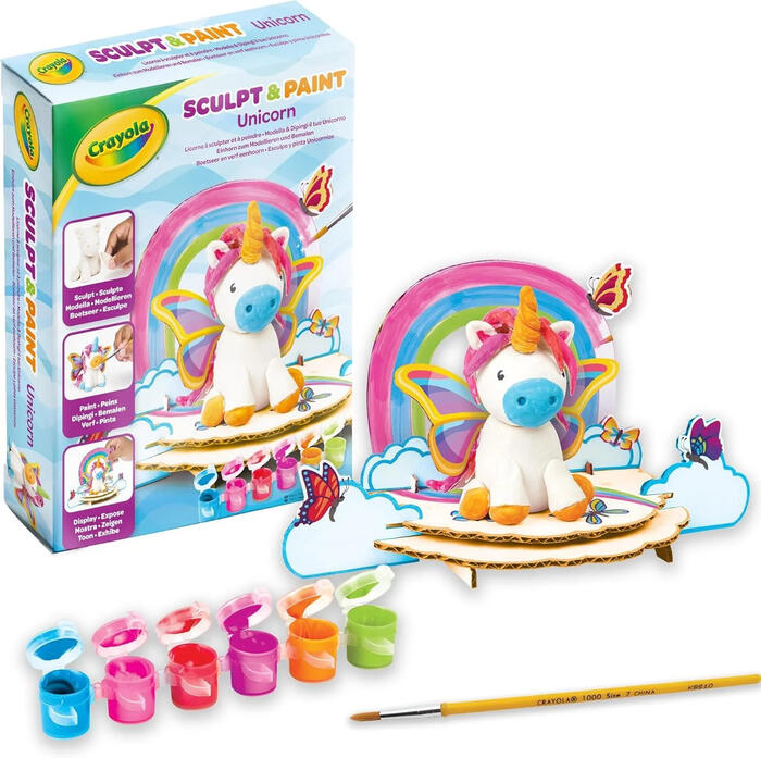 CRAYOLA Sculpt & Paint Vienradža radošais