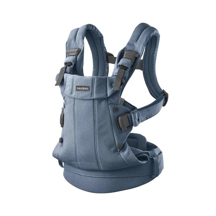 BABYBJÖRN bērnu nēsātājs HARMONY WOVEN MELANGE, blue, 088033