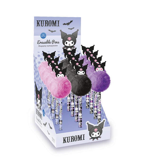 KUROMI dzēšama pūkaina pildspalva, 13860PTR
