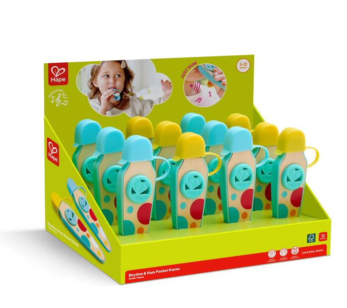 HAPE bērnu muzikālā kazoo rotaļlieta, E0643K