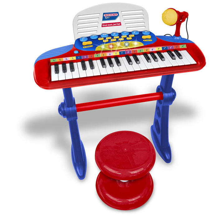 BONTEMPI elektroniskās klavieres ar mikrofonu, 13