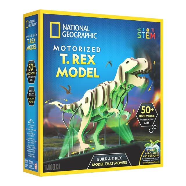 NATIONAL GEOGRAPHIC interaktīvais 3D puzles modelis