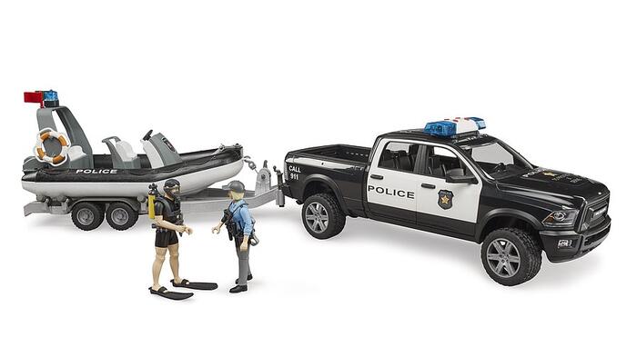 BRUDER RAM 2500 Police Pickup ar