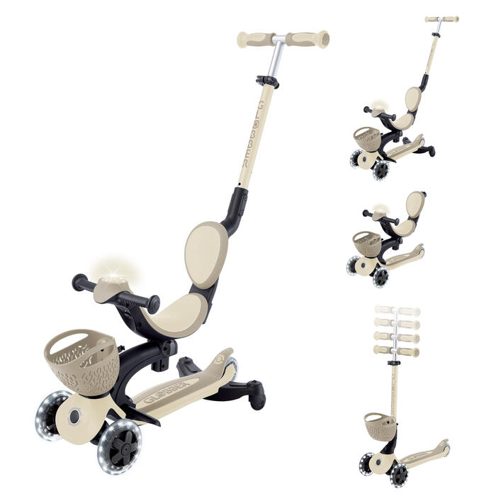 GLOBBER skrejritenis Go Up Baby Lights