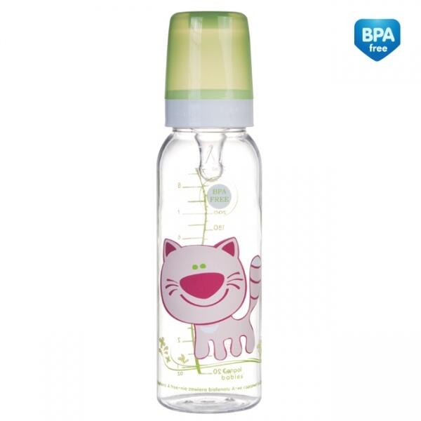 CANPOL BABIES pudelite Cheerful animals 250ml