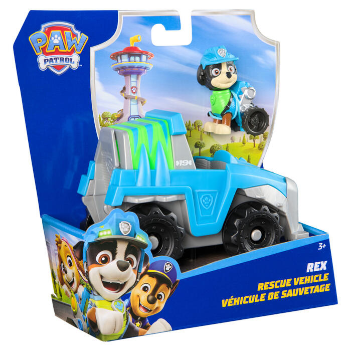 PAW PATROL transportlīdzeklis Basic Rescue Rex
