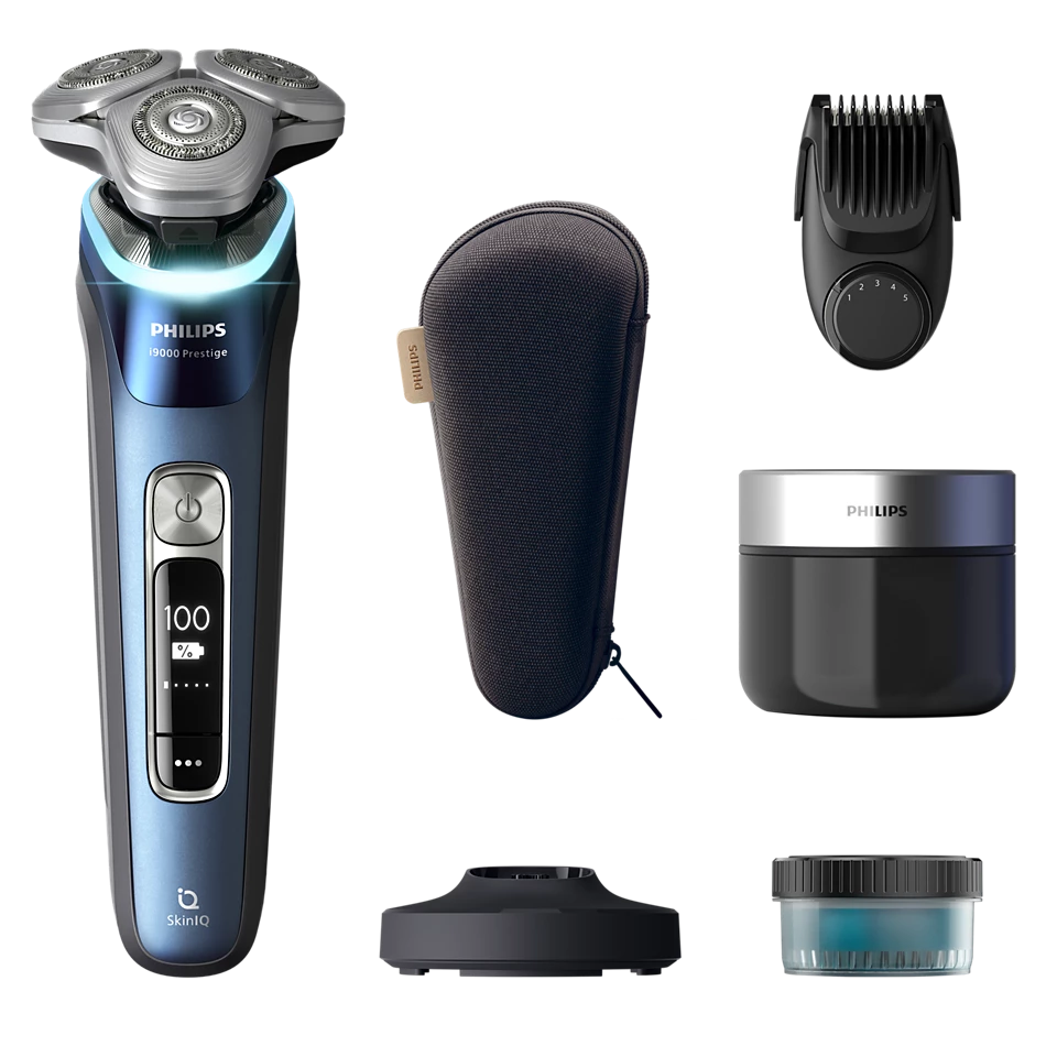 PHILIPS i9000 Prestige Ultra Elektroskuveklis mitrai/sausai