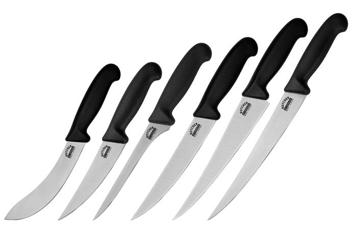 SAMURA 6 nažu komplekts, Butcher (SBU-0260)