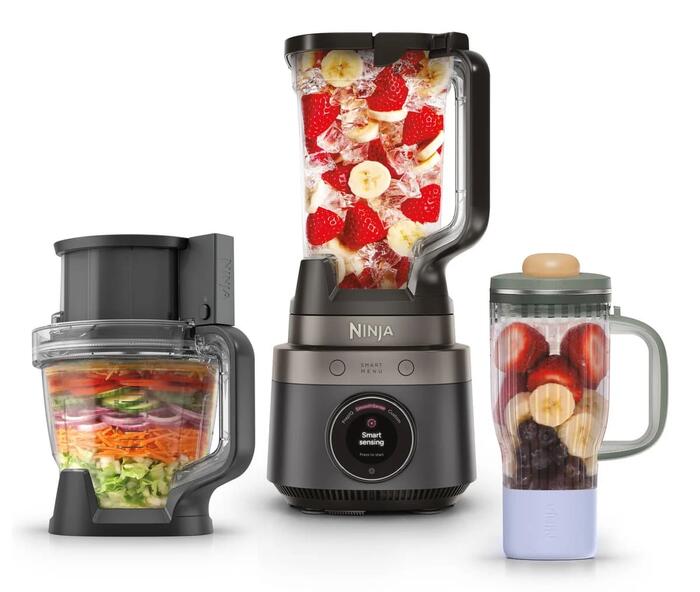 Ninja CrushBOSS 3-in-1 virtuves kombains/blenderis, 1200