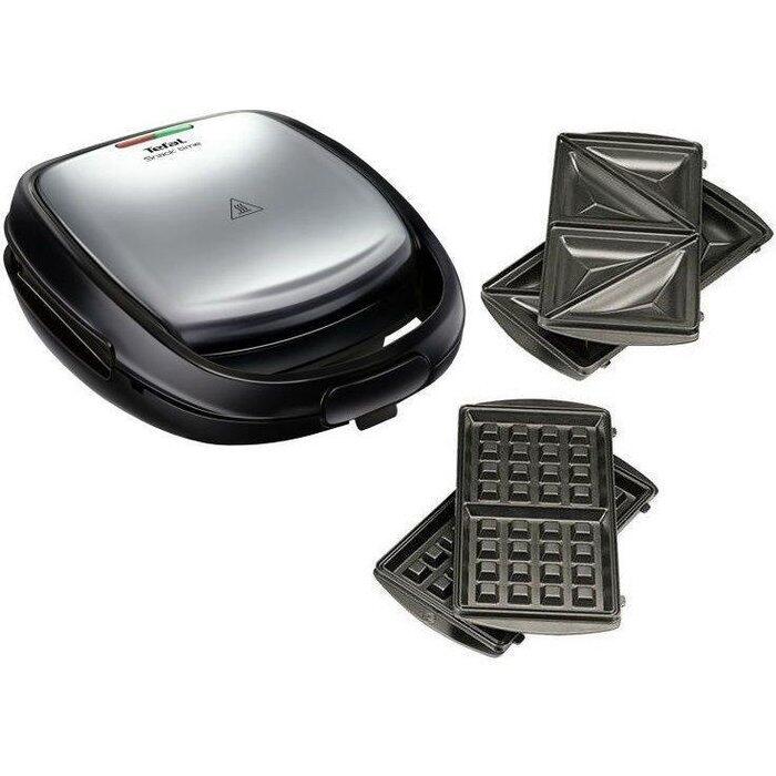 TEFAL tosteris Snack Time 2in1, 700W (SW341D12)