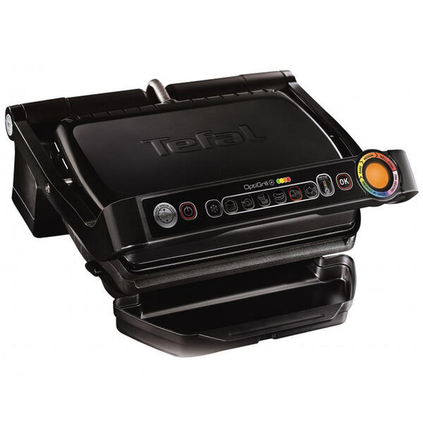 TEFAL Grils OptiGrill+ ,2000 W, melns (GC712834)