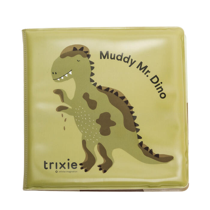 Trixie vannas rotaļlieta, grāmata, dinozaurs, 6m+