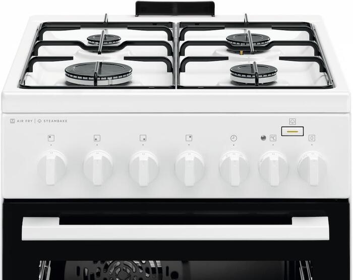 Electrolux gāzes plīts ar elektrisko cepeškrāsni