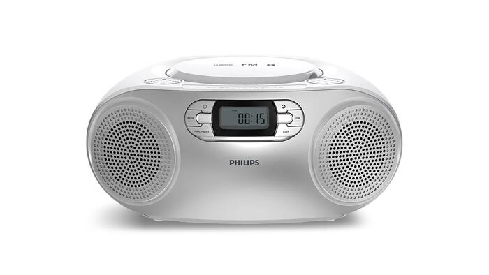 PHILIPS CD Soundmachine magnetola, balta (TAZ2000S/10)