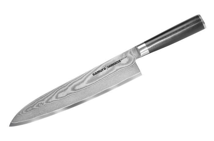 SAMURA šefpavāra nazis, 240mm, Damascus (SD-0087)