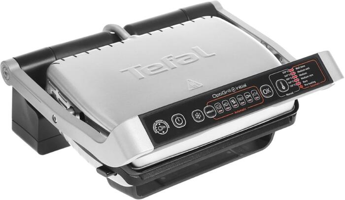 TEFAL Grils Optigrill+ Initial, tērauda (GC706D)