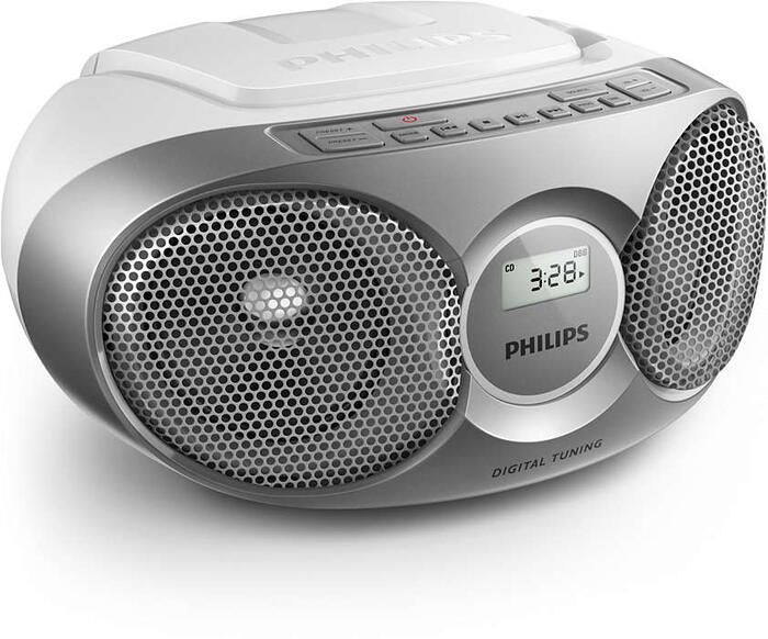 PHILIPS CD magnetola (sudraba) (AZ215S/12)