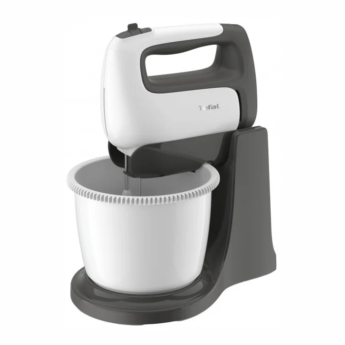 TEFAL mikseris Prep`Mix+, 500W, balts/pelēks (HT464138)