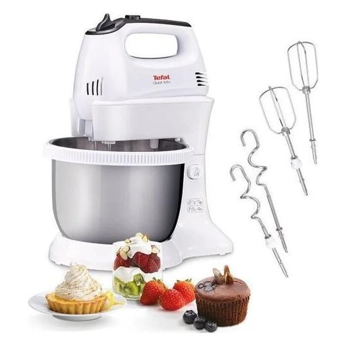 TEFAL mikseris Quick Mix, balts ar