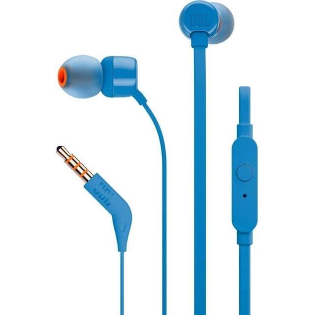JBL in-ear austiņas, zilas (JBLT110BLU)