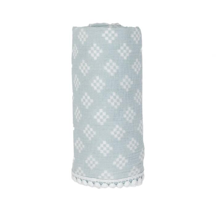 Lodger Swaddle Tribe Muslin kokvilnas autiņš