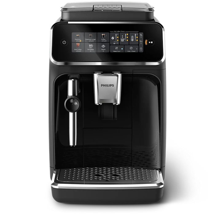 PHILIPS 3300 sērijas Espresso kafijas automāts, melns (EP3321/40)