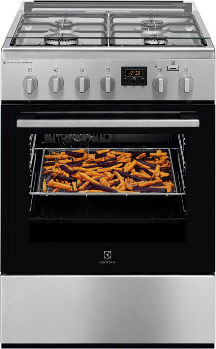 Electrolux gāzes plīts ar elektrisko cepeškrāsni