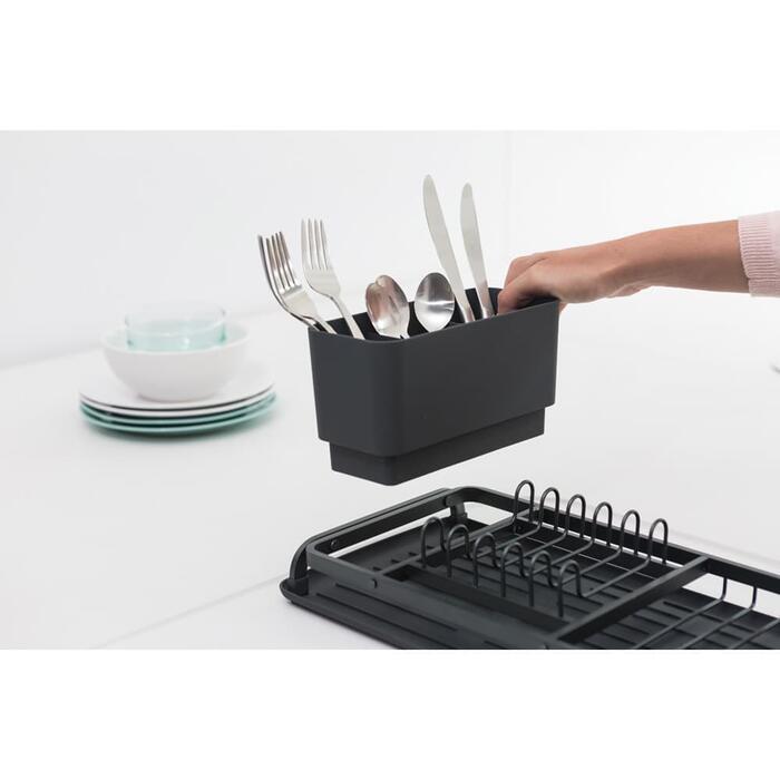 BRABANTIA kompakts trauku žāvētājs, dark grey (117268)
