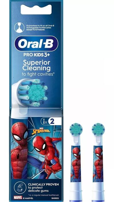 BRAUN el.zobu birstes uzgalis Spidermann