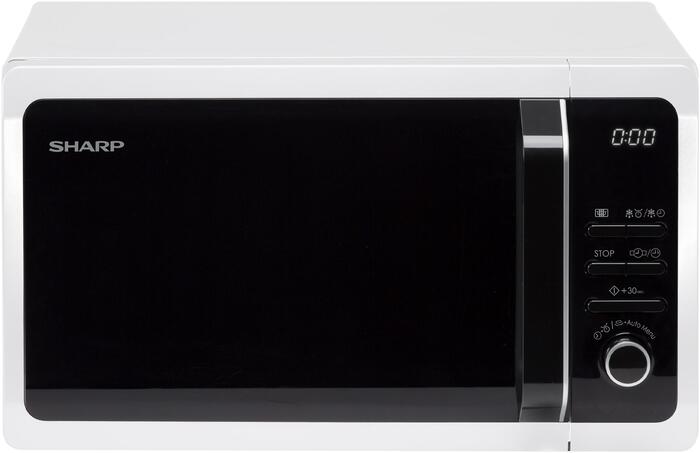 SHARP mikroviļņu krāsns, 20l, 800W balta