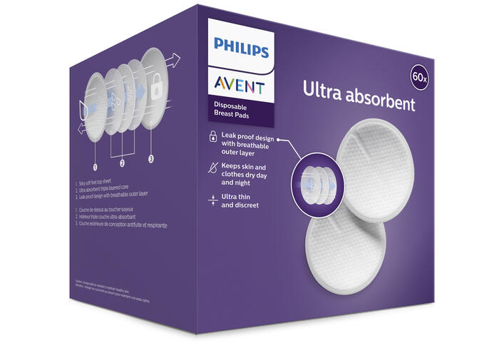 Philips Avent Vienreizējas lietošanas krūšturu ieliktnīši