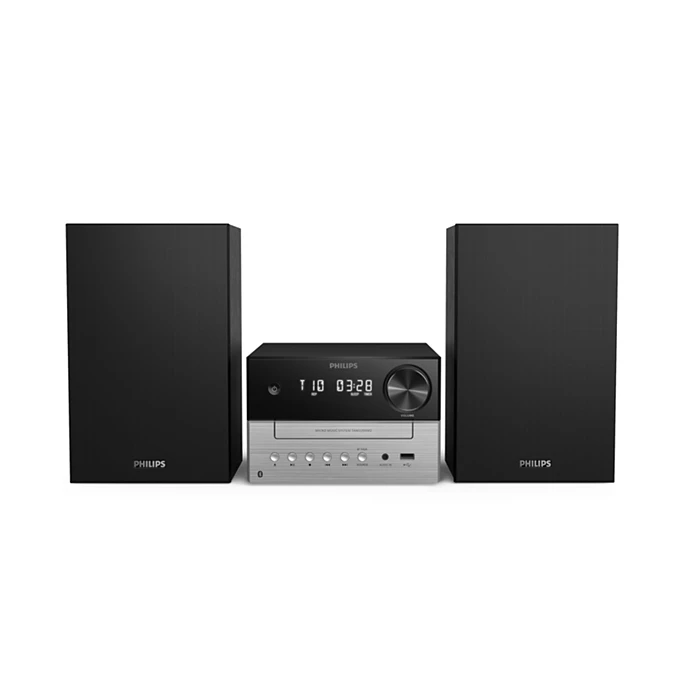 PHILIPS mūzikas sistēma ar Bluetooth, CD