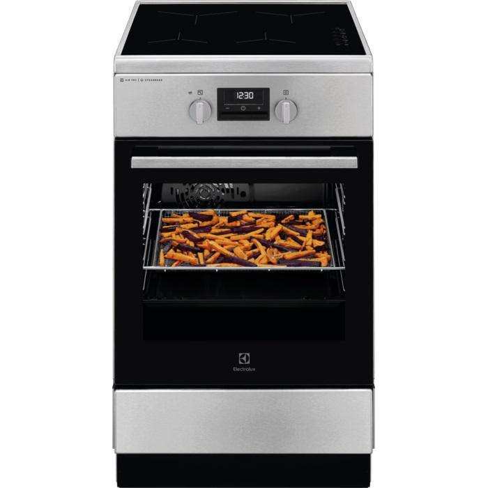 Electrolux elektriskā plīts ar elektrisko cepeškrāsni un indukcijas virsmu, 50cm (1. kopija) (LKI564267X)