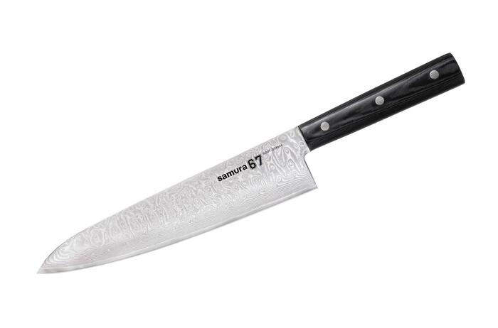 SAMURA griešanas nazis, 208 mm, Damascus