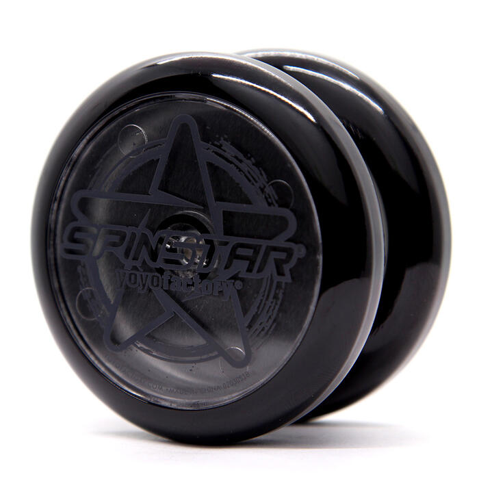 YoYoFactory YO-YO SPINSTRAR iesācējiem/ar iemaņām, melns