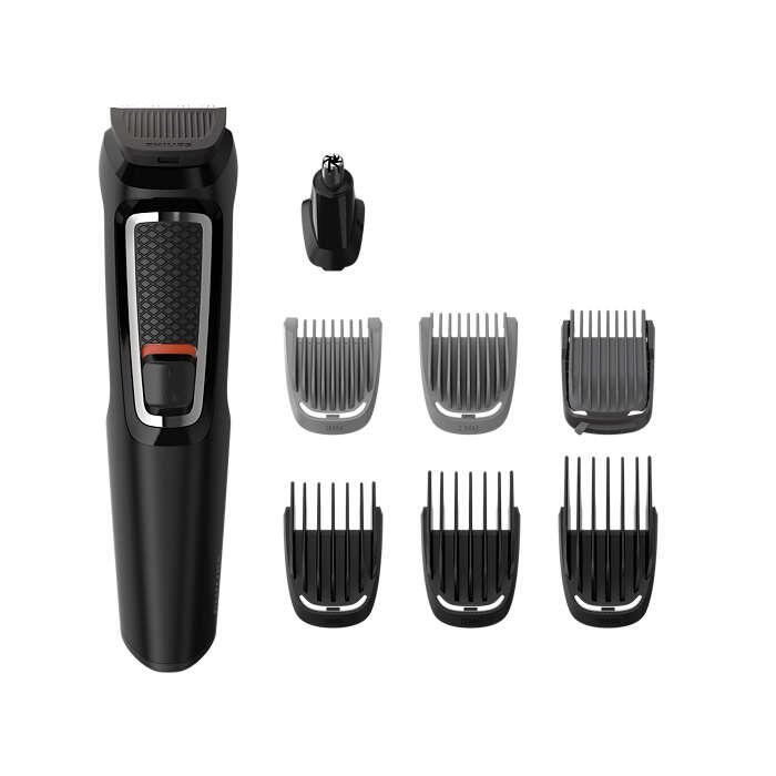 PHILIPS universālais trimmeris sejai un matiem  8 in 1 (MG3730/15)