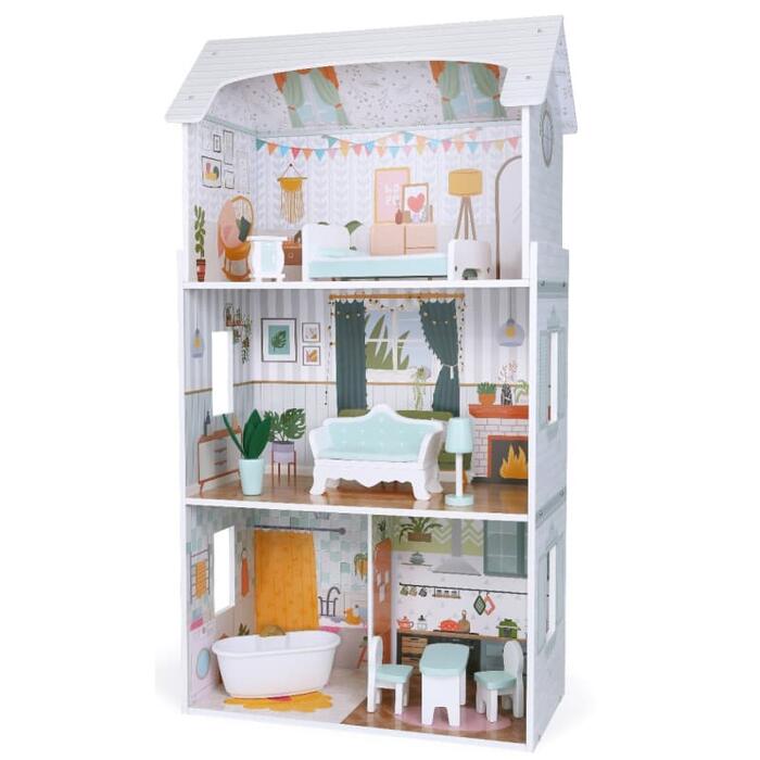 Gerardo`s Toys koka leļļu māja ar