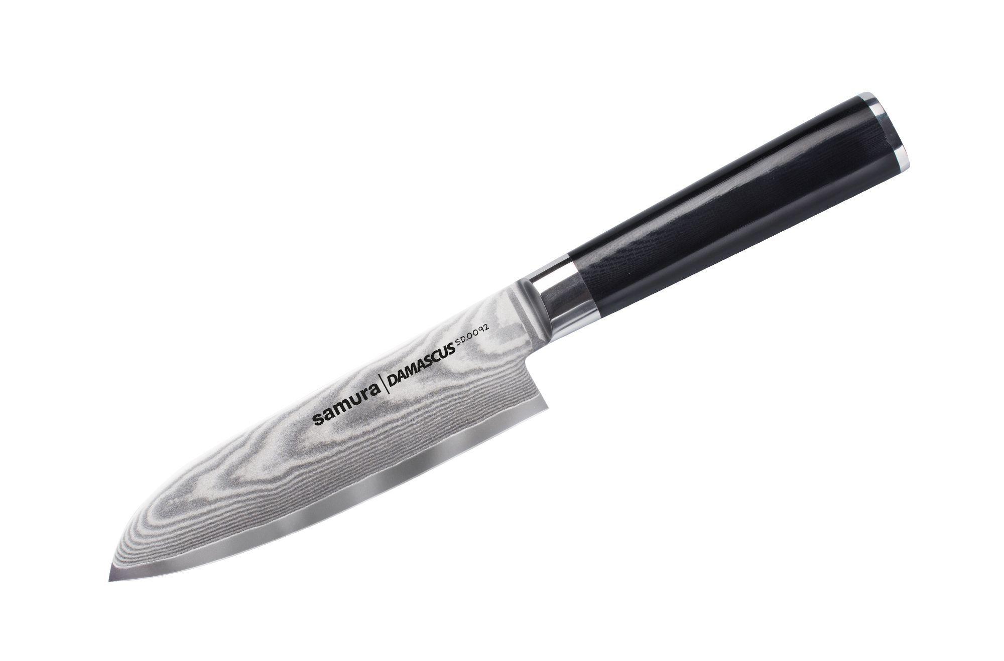 SAMURA santoku nazis, 145 mm, Damascus (SD-0092)