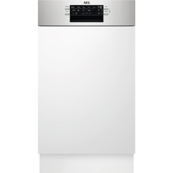 AEG iebūvējama trauku mazg.mašīna, 45 cm (FEE73517PM)
