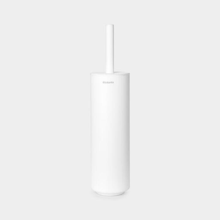 BRABANTIA tualetes poda birste ar turētāju, mineral white (303845)