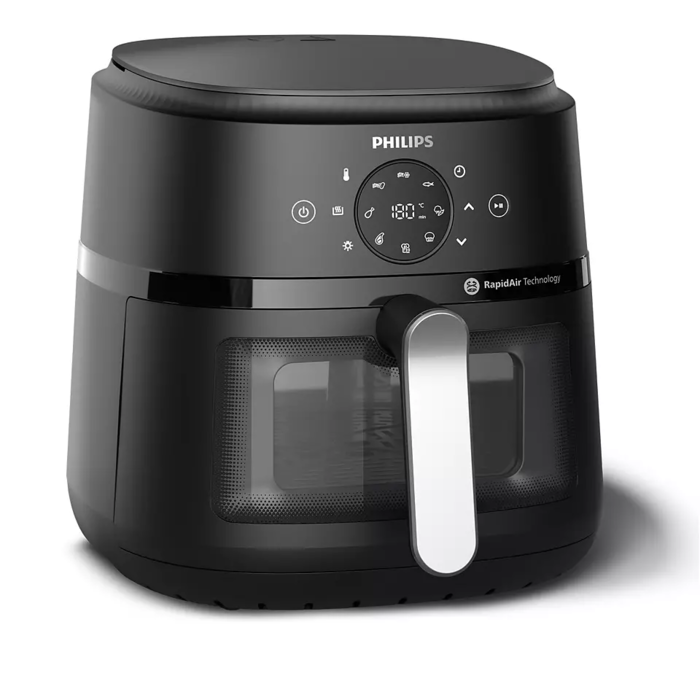 Philips karstā gaisa katls, 1700W, 6.2L, melns (NA231/00)