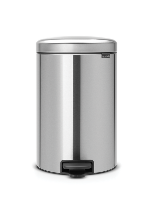 BRABANTIA atkritumu tvertne ar pedāli NewIcon, 20 l, Matt Steel (114021)