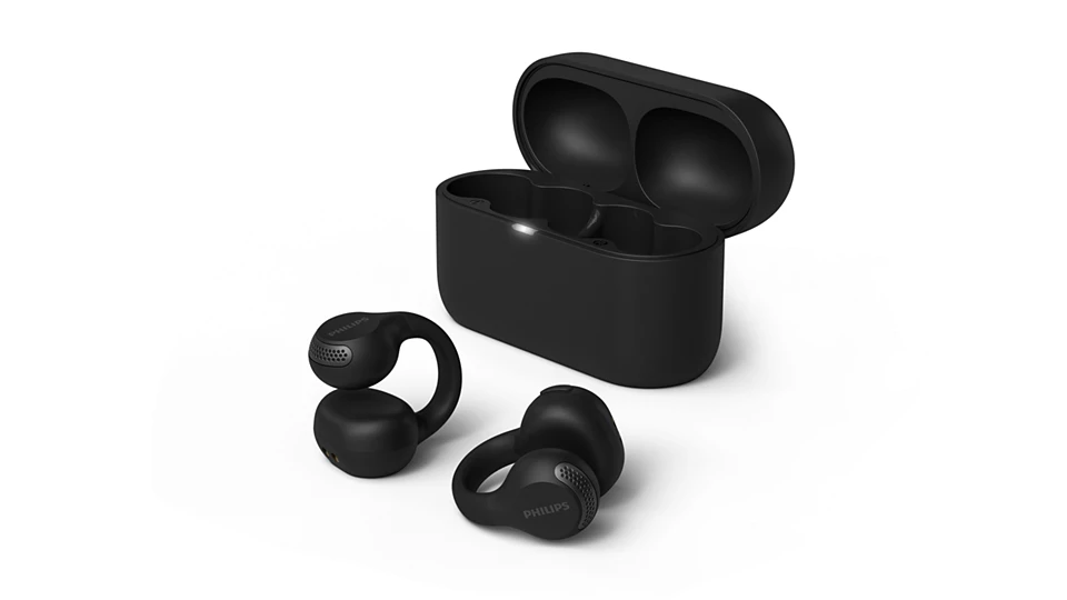 PHILIPS bezvadu austiņas, melnas (TAQ2000BK/00)