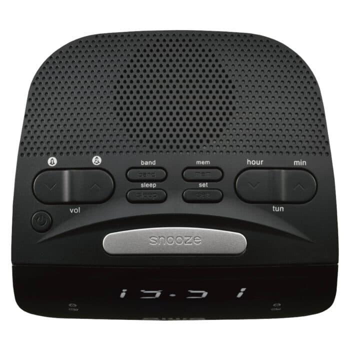 AIWA digitālais radio modinātājs, melns (CR-15)