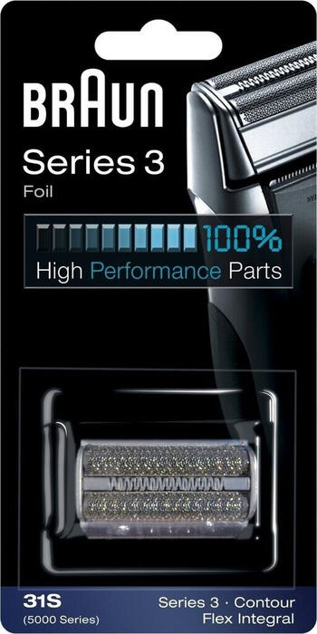 BRAUN Series 3 nomaiņas galviņa, melna