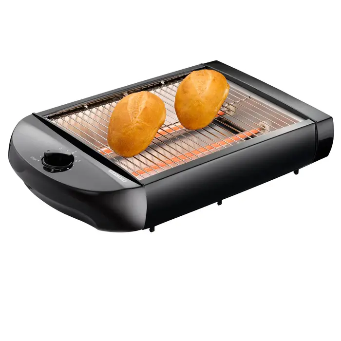 Melissa tosteris ar taimeri, 600W, melns