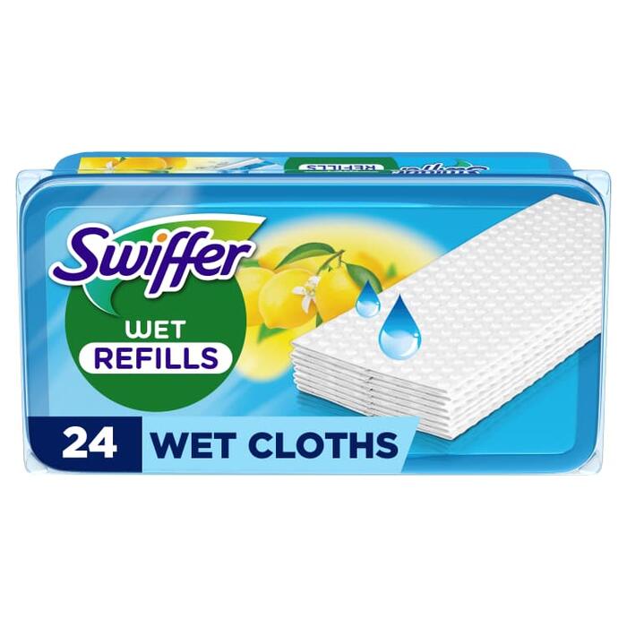 Swiffer Sweeper mitrās salvetes, 24gab (80877153)
